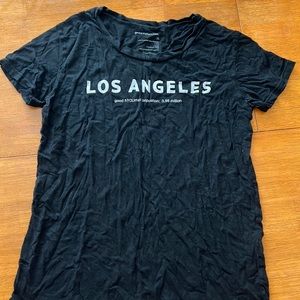 Good hyouman black Los Angeles t shirt